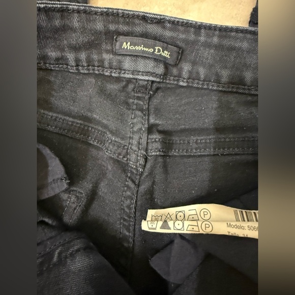 Massimo Dutti Black Denim - Picture 5 of 10